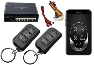 STEROWNIK ZAMKA,PILOT,SMARTFON BLUETOOTH BARAKUDA C-4