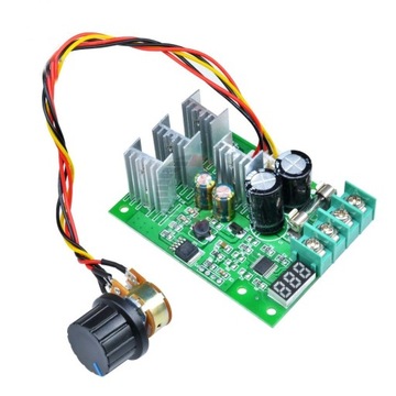 REGULATOR SILNIKA PWM 30A 6-60V DC WYSWIETLACZ LED