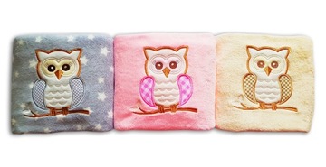 Пушистое ОДЕЯЛО С ИМЕНЕМ + ПОДУШКА Вышивка Крещение