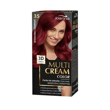 Joanna Multi Cream farba 35 Wiśniowa czerwień