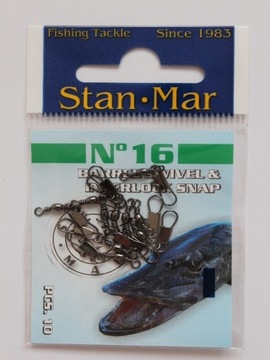 Agrafka z krętlikiem STAN-MAR nr 16