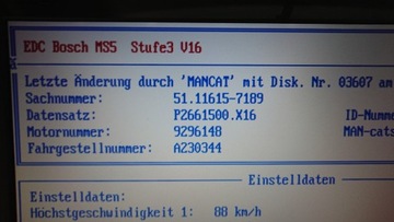 Контроллер EDC MS5 MAN F2000, F90, M2000, Автобусы - программирование