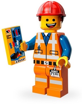 Lego minifigures 71004 The Lego Movie Hard Hat Emmet coltlm-3 Lego Przygoda