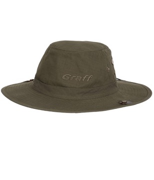 РЫБАЛКА ШАПКА + МОСКИТНАЯ СЕТКА 105-ОЛ-М GRAFF 54/58