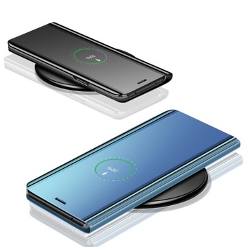 ETUI CLEAR VIEV MIRROR+SZKŁO 9D do IPHONE 7/8