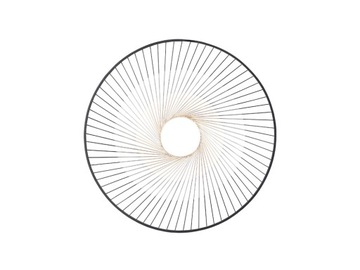 Złoto-czarna dekoracja ścienna 100 cm TOYJ19-642