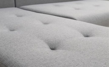 Narożnik DAVOS funkcja spania pojemnik sprężyny