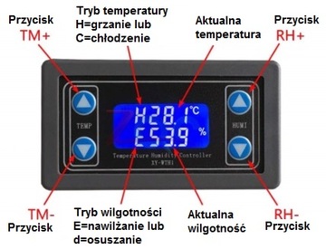 РЕГУЛЯТОР ТЕМПЕРАТУРЫ ВЛАЖНОСТИ КОНТРОЛЛЕР
