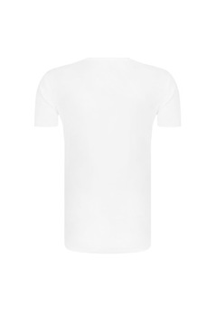 CALVIN KLEIN koszulka t-shirt biała bawełna L