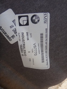 ОТДЕЛКА ПОТОЛКА BMW X5 E53 PANORAMA BLACK M-ПАКЕТ