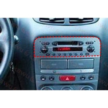 RÁMEČEK RÁDIOVÁ KLÍČ ISO RÁDIO ALFA ROMEO 147 GT