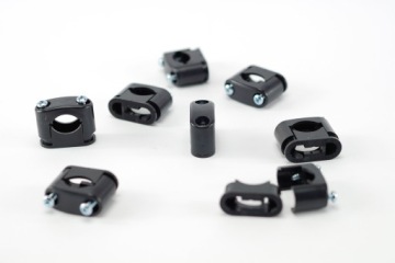 черный держатель кабеля 2,5мм2 1,5мм2 LOFT