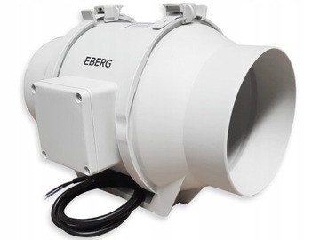 Канальный вентилятор EMAX 125 EBERG, 218 м3/ч, тихий