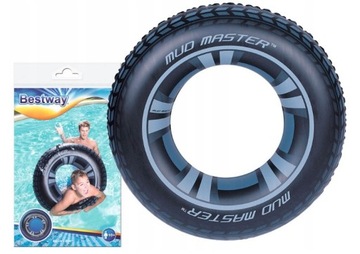 Bestway dmuchane Koło OPONA na plażę śr 91cm