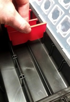 ОРГАНАЙЗЕР ЧЕМОДАН ТАНДЕМ B300 TWIN 284x192x100h