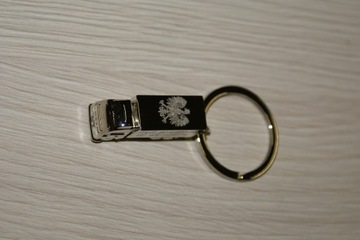 3D брелок для грузовика + гравировка для парня или водителя