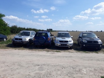 Toyota Rav4 II трубка топливного бака vvti бензин