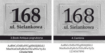 Табличка адресная для дома 3Д 20х30 ЦВЕТА