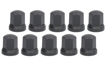 Nakładka kapturek nakrętki wysoka 33mm czarna