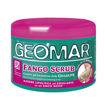 GEOMAR Fango Scrub 2w1 peeling błotny celullit Działanie lipolityczne 600g