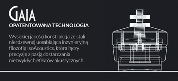 IsoAcoustics Gaia II 4шт изоляторы для динамиков