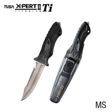 Nóż TUSA X-PERT TITANIUM FK-940 (Czarny)