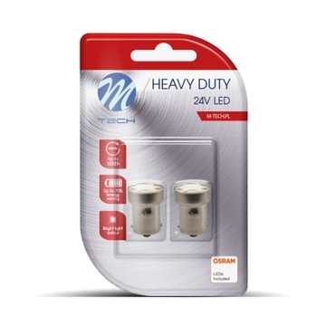 1x Żarówka OSRAM LED Ba15s P21W R5W R10W 24V TIR