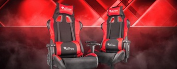 Эргономичное игровое кресло GENESIS Nitro 550 для геймеров OUTLET