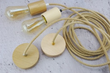 кабель в натуральной оплетке JUTA Spider LOFT