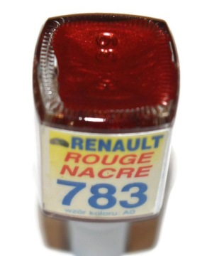 RENAULT 783 ROUGE NACRE LAKIER ZAPRAWKA DO RYS ARA 10 ML