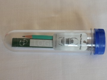 Контейнер-преформа для геокэшинга ПЭТ L 15,5/3,3см 5 шт.