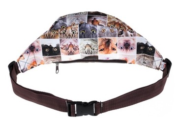 Детская поясная сумка Сумка Venice Cat Mosaic PL