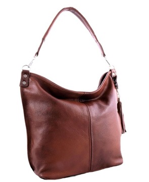 КОРИЧНЕВО-КРАСНАЯ КОЖАНАЯ СУМКА