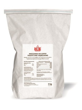 GOFRY TRADYCYJNE mieszanka do produkcji gofrów 5kg