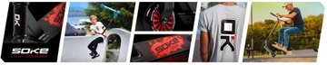 Трюковый самокат SOKE EVO 100 кг ABEC-9 STUNT