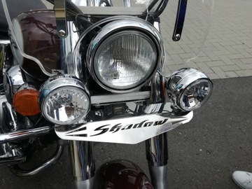 STELAŻ Z LAMPAMI HONDA VT 125 SHADOW+PRZEŁĄCZNIK
