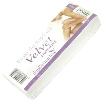 PASKI ERBEL DO DEPILACJI VELVET 100 SZT