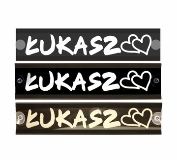 Таблички со светодиодной подсветкой, 24В, 45х11 см.