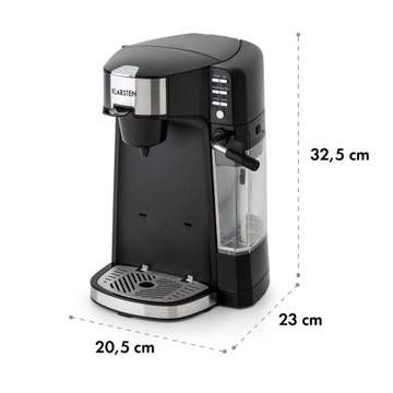 Ekspres przelewowy Klarstein Baristomat 0,35 l czarny