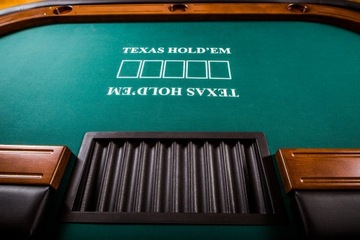 Покерный стол Fama Casino с принтом, из дерева
