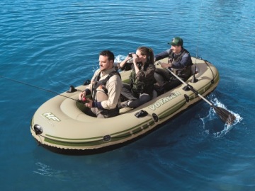 PONTON VOYAGER 500 + ВЕСЛА 348x142 BESTWAY 65001