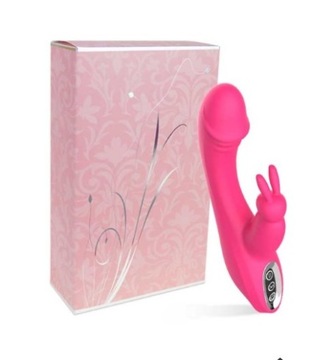 WIBRATOR Z KRÓLICZKIEM DO ŁECHTACZKI 2 SILNIKI USB