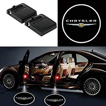 LED LOGO PROJEKTOR HD 3D BEZPRZEWODOWE CHRYSLER