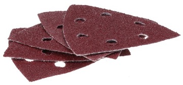 Шлифовальная бумага на липучке DELTA IRON 93 x 93мм ДЛЯ ШЛИФОВАЛЬНОЙ БУМАГИ зернистостью 150 5шт.