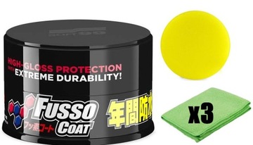 SOFT99 NEW FUSSO COAT 12 MONTHS DARK WAX GRATISY