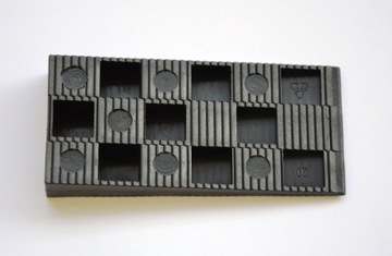 Клин монтажный 15х45х95 мм 12 шт.