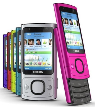 NOKIA 6700S 6700 SLIDE KOLORY PEŁNY ZESTAW GRATISY