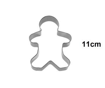 FOREMKA DO CIAST CIASTEK METALOWA LUDZIK XL 11cm