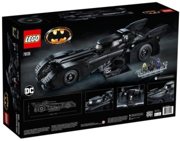 LEGO БАТМОБИЛЬ 1989 БЭТМЕН DC ГЕРОЙ 76139