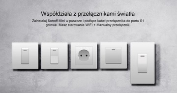 Реле Sonoff Mini R2 10А WIFI 230В 2кВ